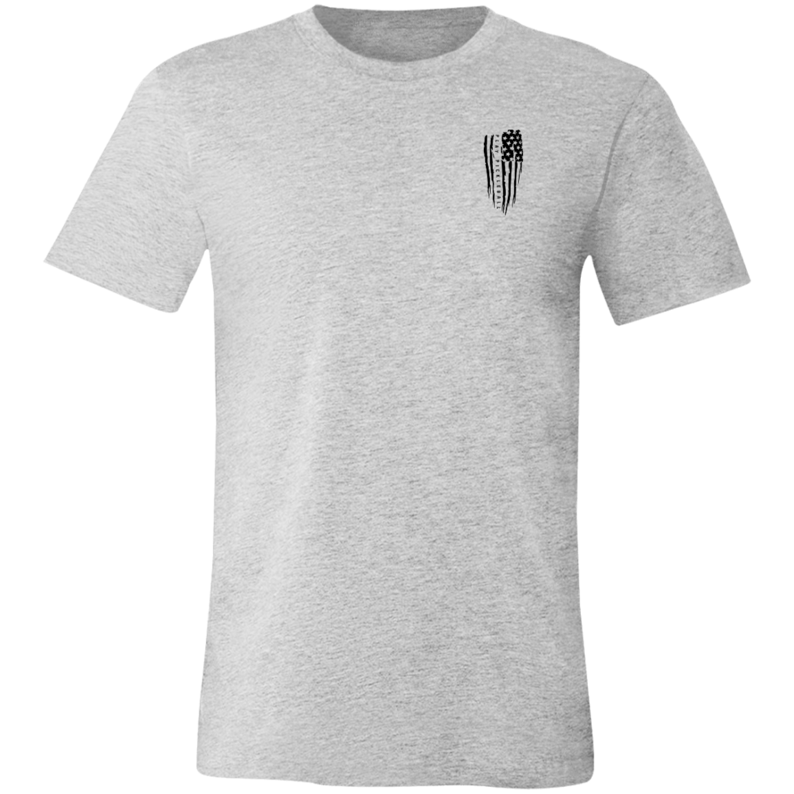 USA Flag Pickleball T-Shirt | Amped GRFX