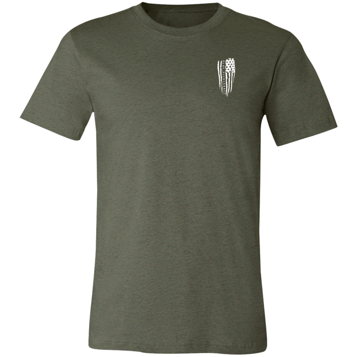 USA Flag Pickleball T-Shirt | Amped GRFX