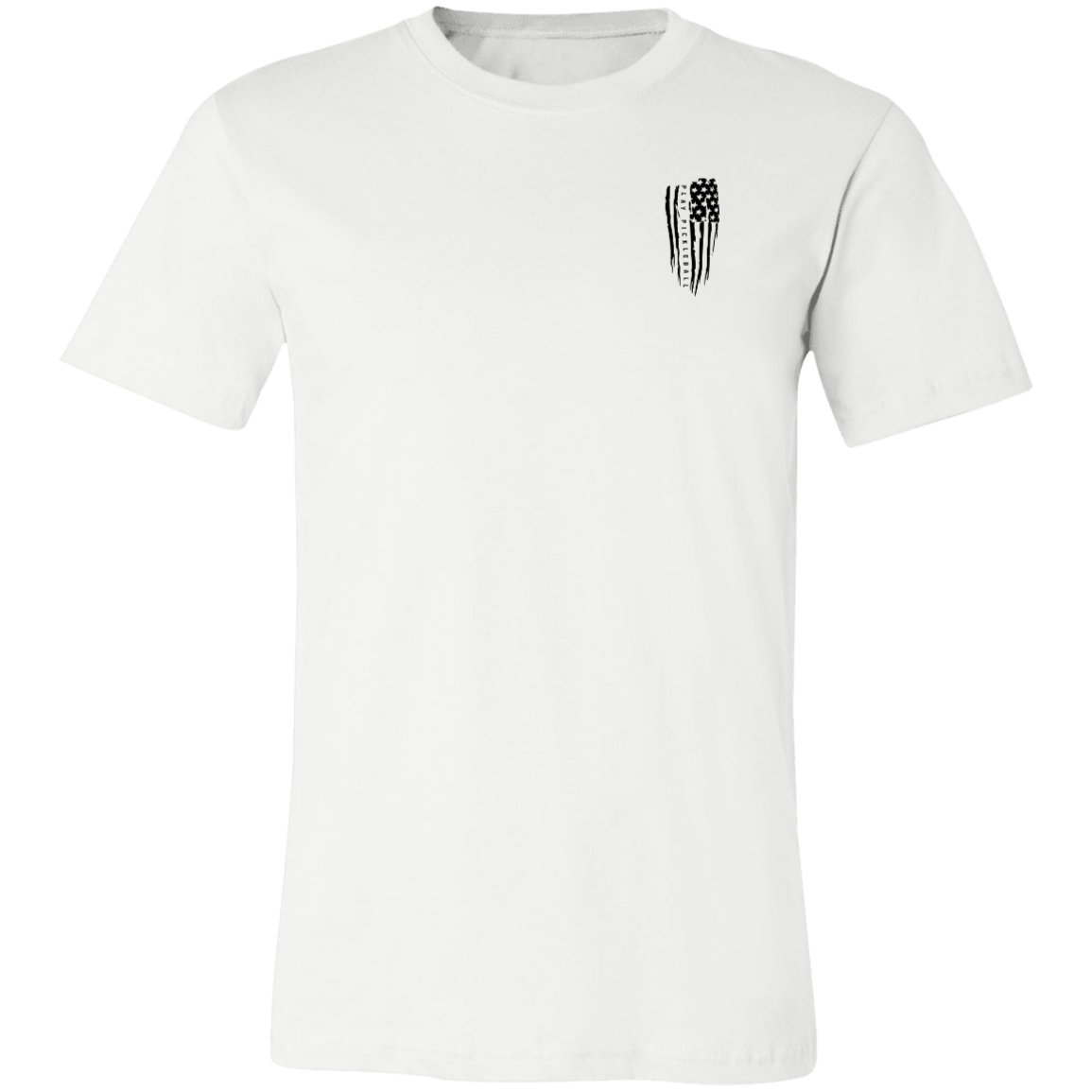 USA Flag Pickleball T-Shirt | Amped GRFX