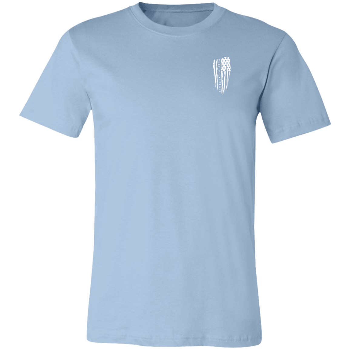 USA Flag Pickleball T-Shirt | Amped GRFX