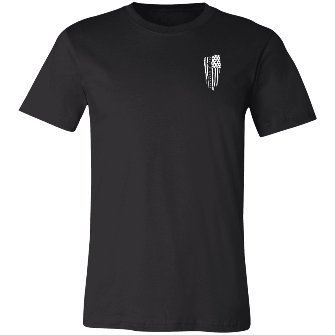 USA Flag Pickleball T-Shirt | Amped GRFX