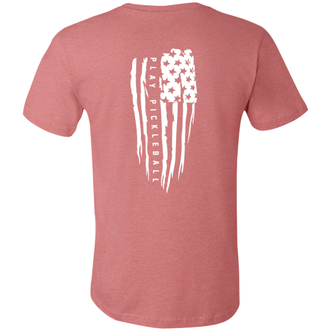 USA Flag Pickleball T-Shirt  |  Amped GRFX