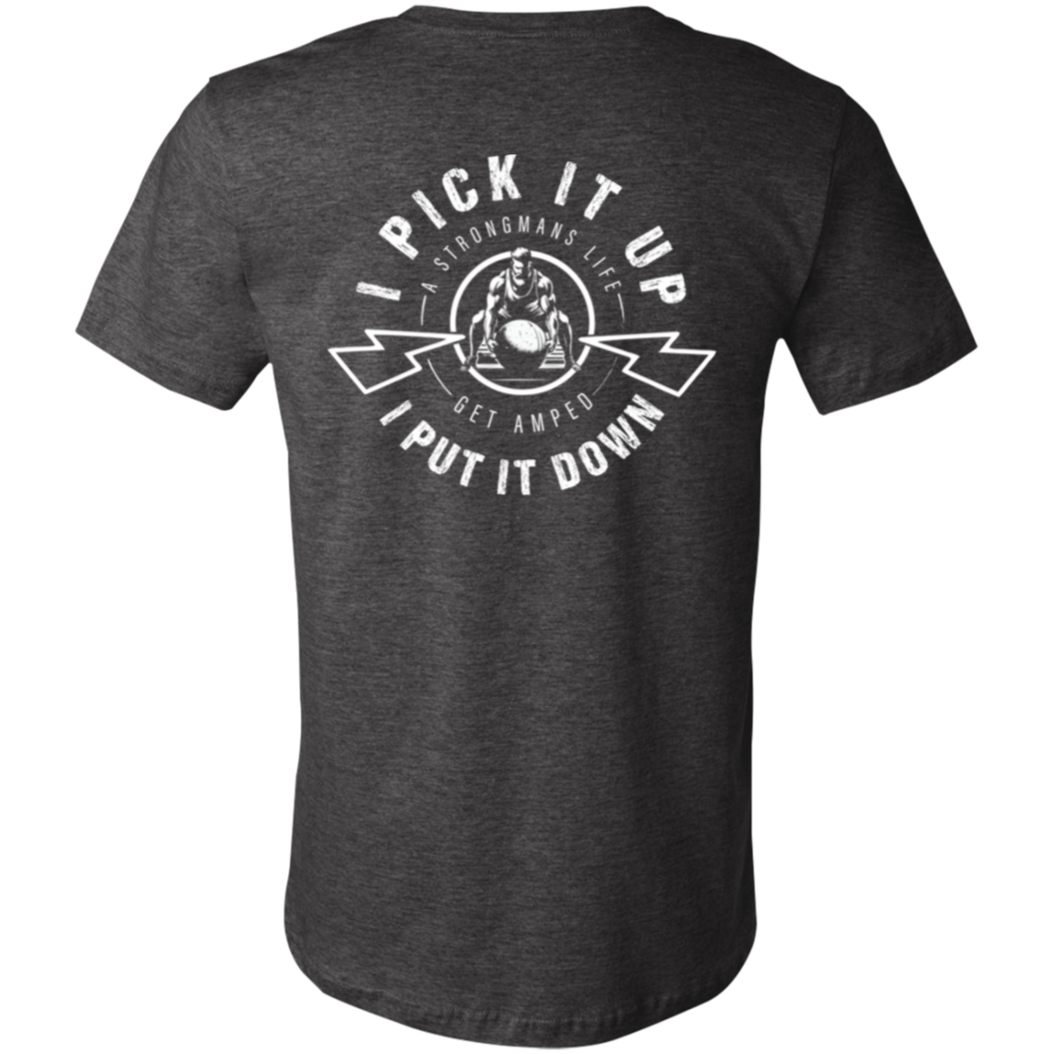 Pick it up put it down - Premium Short Sleeve Tee |  Amped GRFX