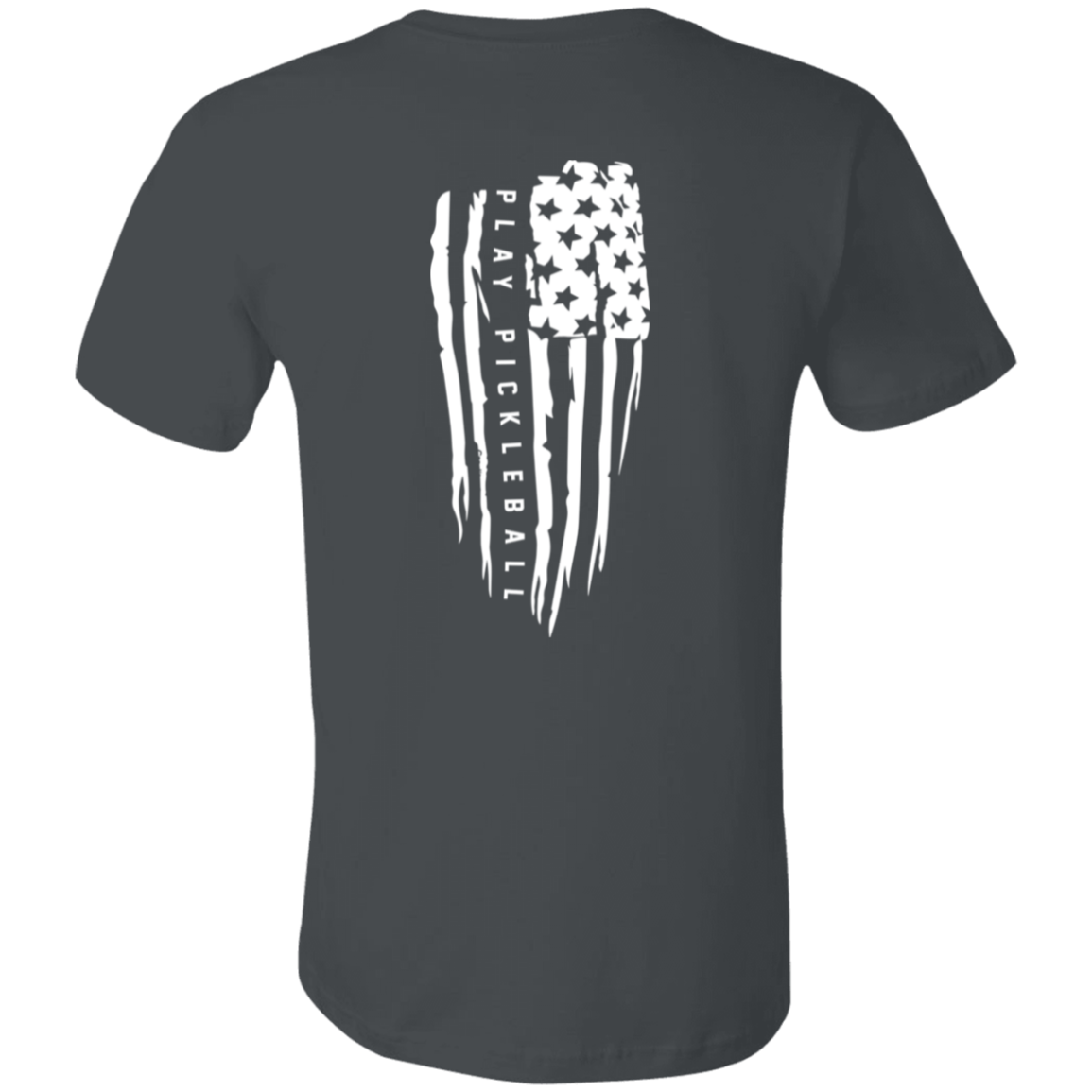 USA Flag Pickleball T-Shirt  |  Amped GRFX