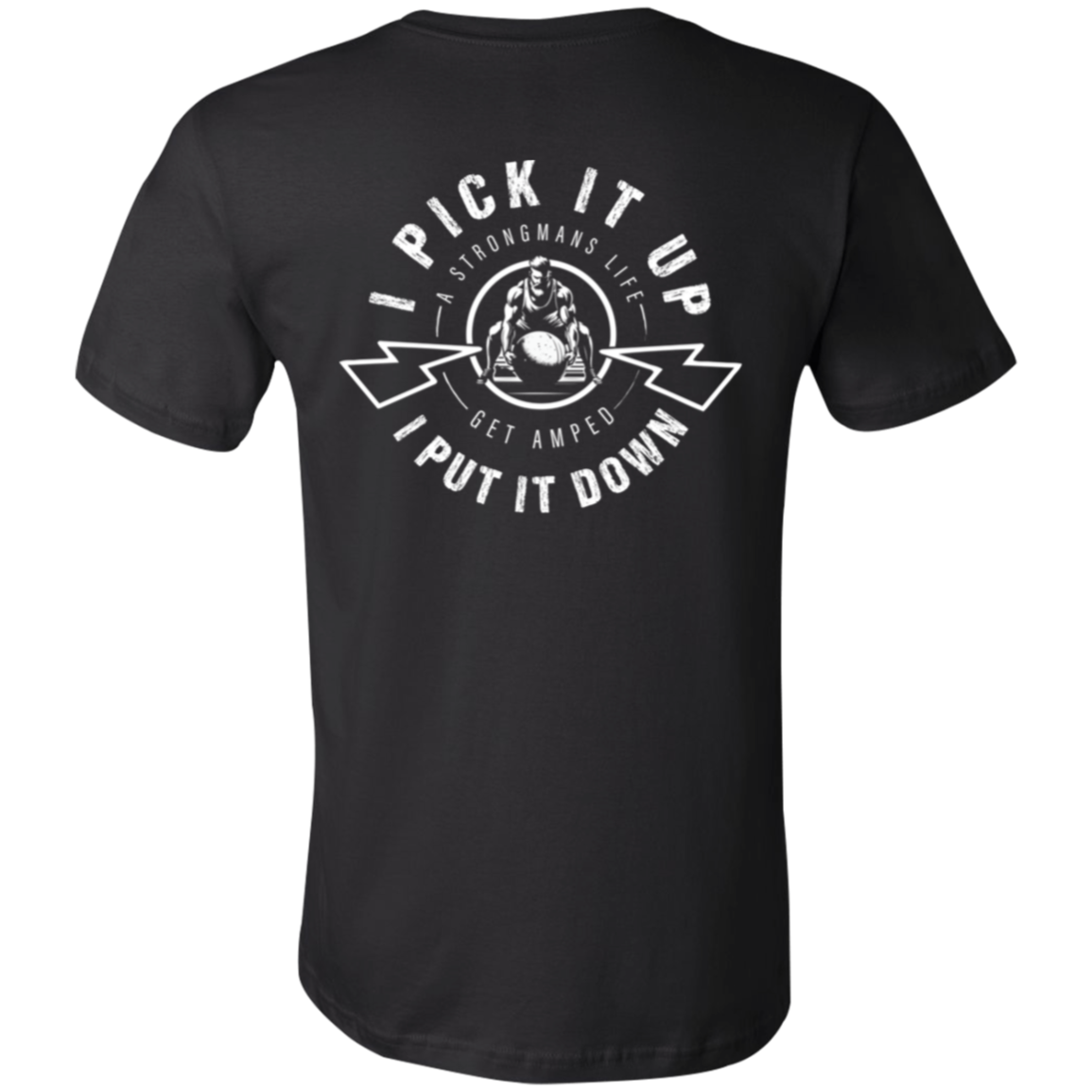 Pick it up put it down - Premium Short Sleeve Tee |  Amped GRFX