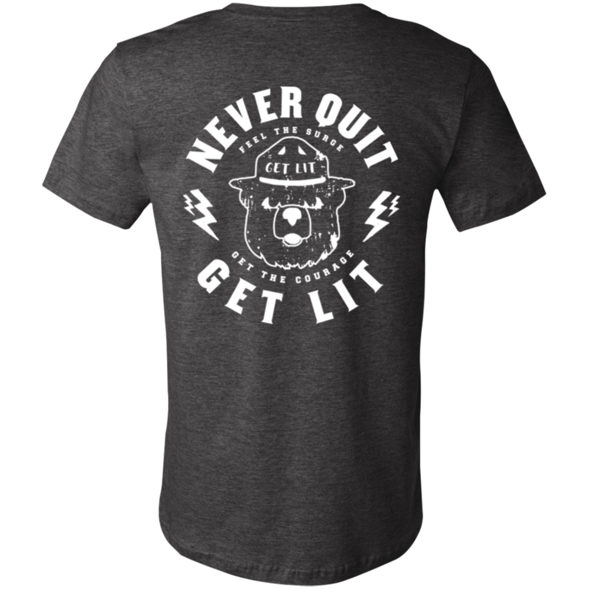 Never Quit Get Lit Short-Sleeve T-Shirt