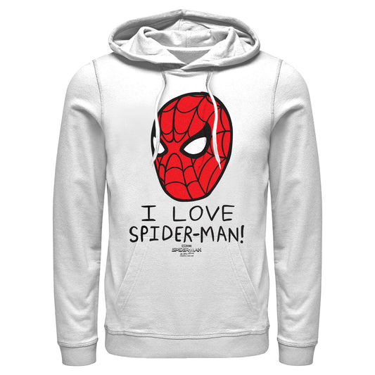 Men's Marvel I Love Spiderman Lightweight Hoodie