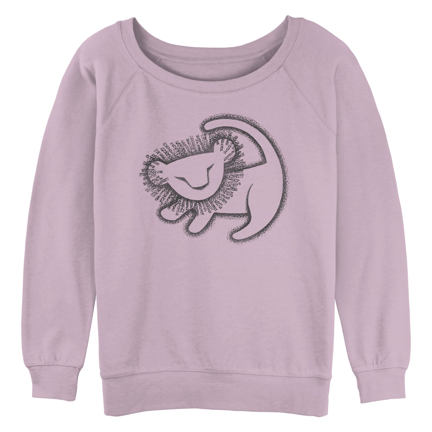 Junior's Disney Cave Painting Raglan Pullover