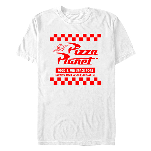 Men's Disney Pizza Planet Box T-Shirt