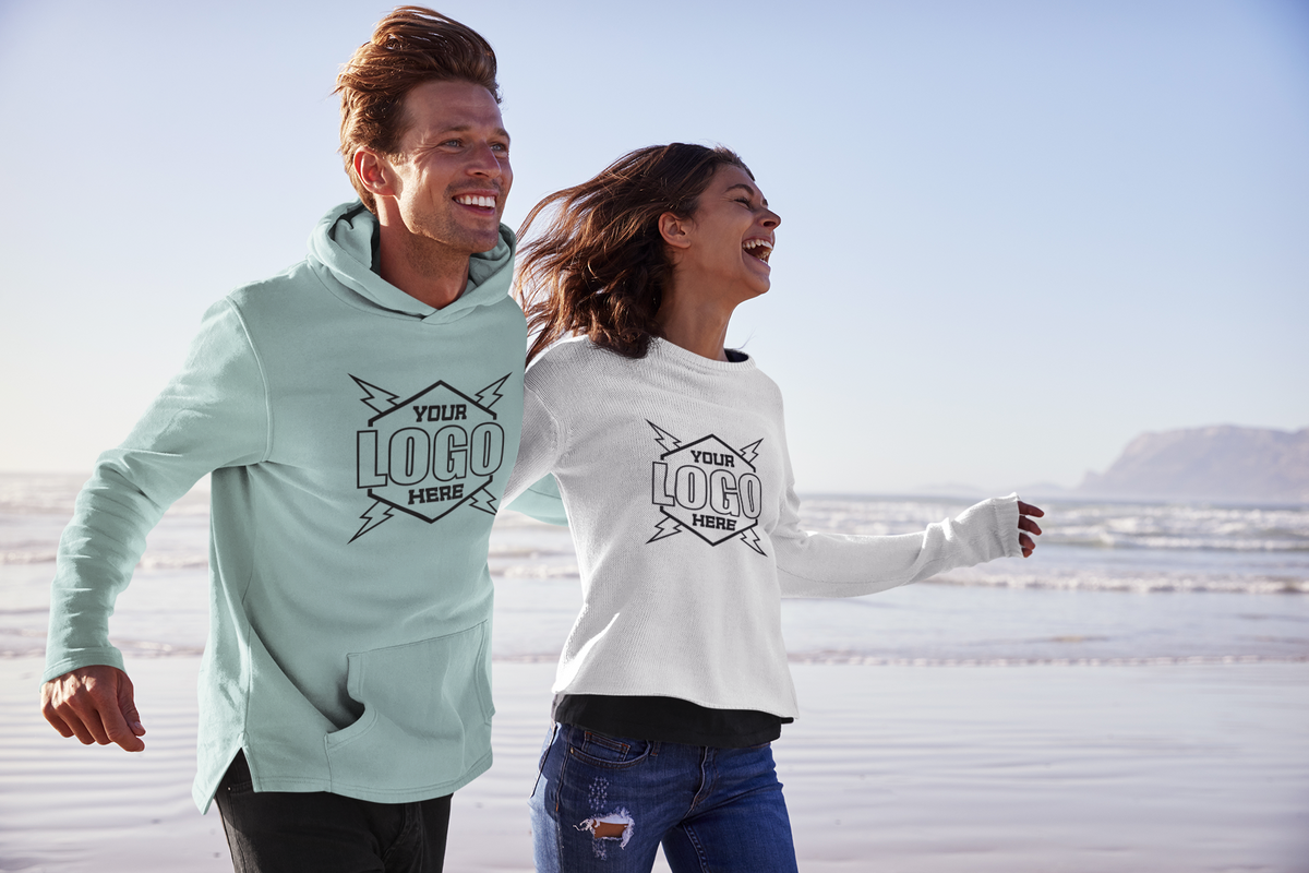 Branded hoodies & sweatshirts