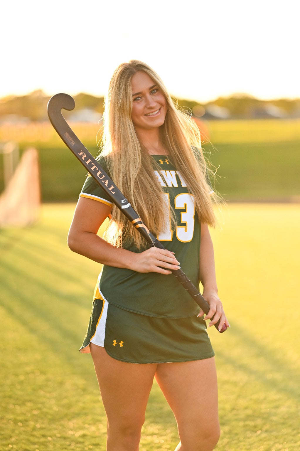 Golden-hour athlete portraits