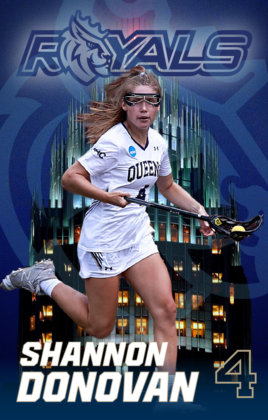 Shannon Donovan custom lacrosse poster