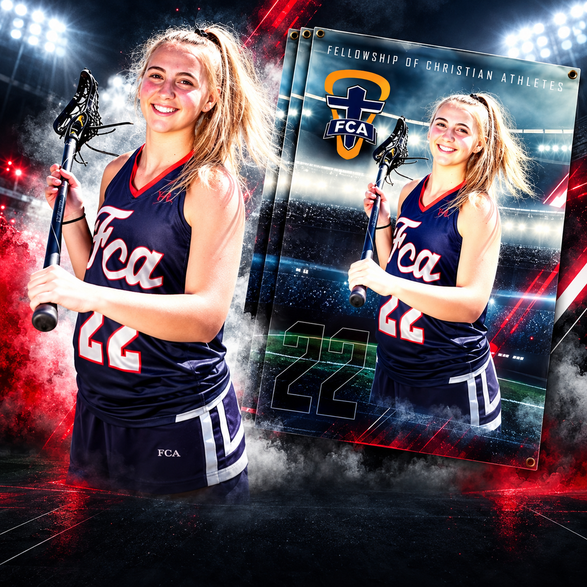 Custom sports posters