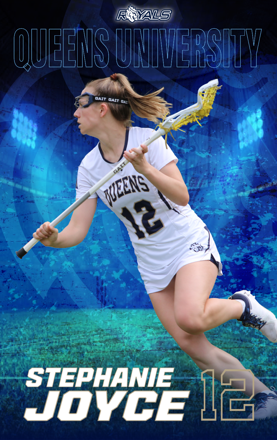 Stephanie Joyce custom lacrosse poster