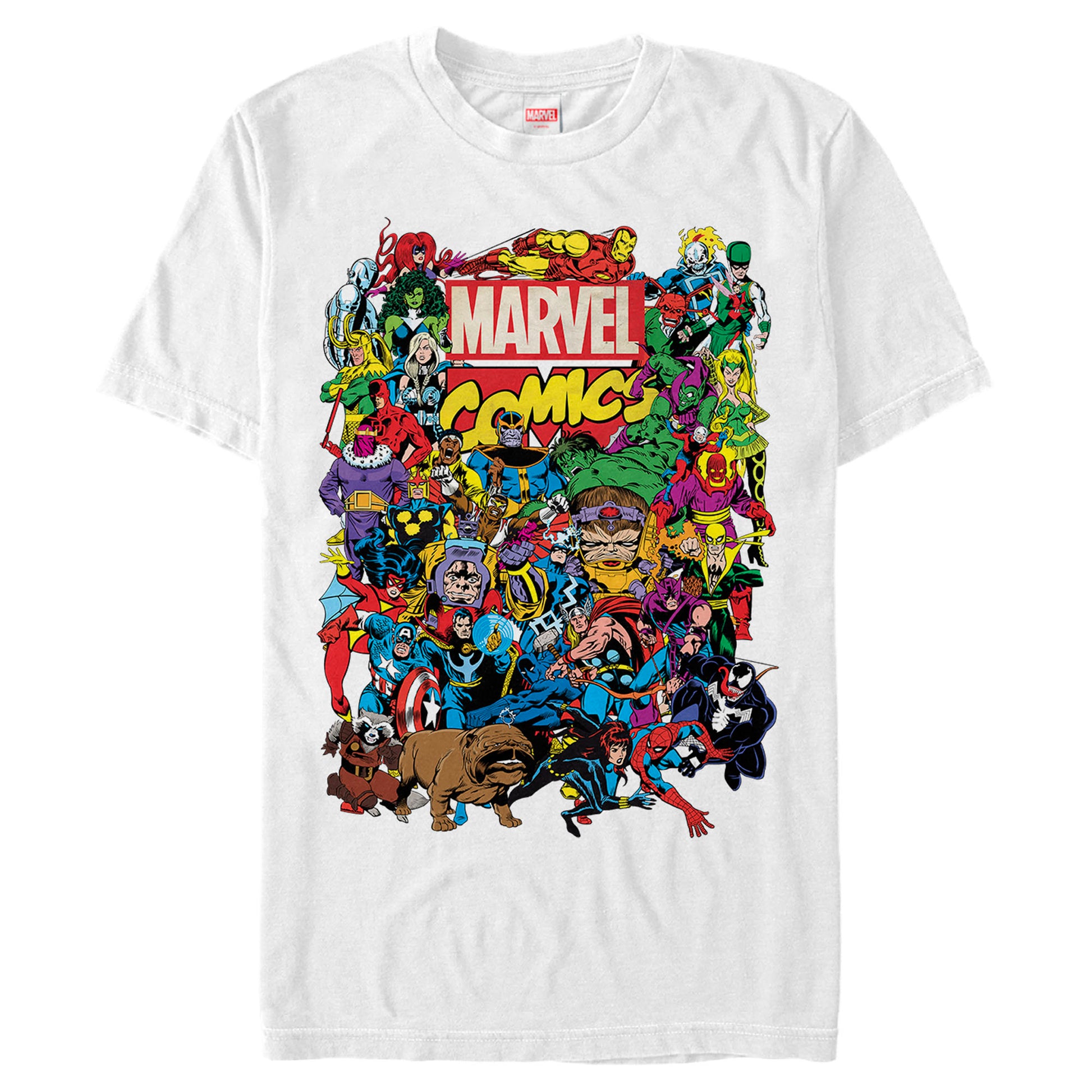 Men's Marvel Entire Cast T-Shirt