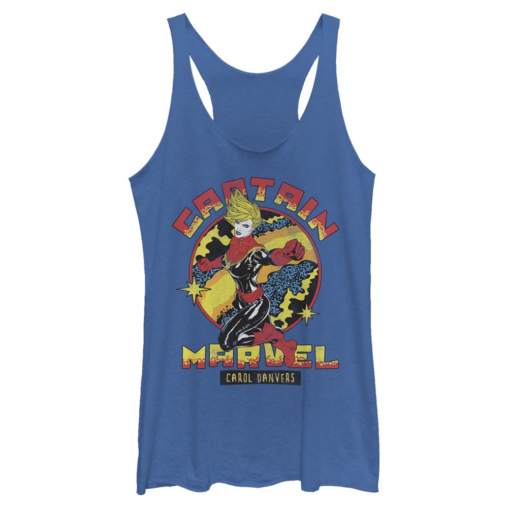 Junior's Marvel Cap Marv Tank Top