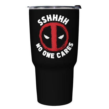 Drinkware Marvel Deadpool No One Cares 27oz Stainless Steel Bottle